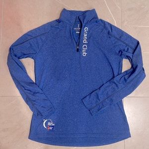Blue Relay For Life ‘Grand Club’ Long Sleeve Women’s Active Wear Pullover
